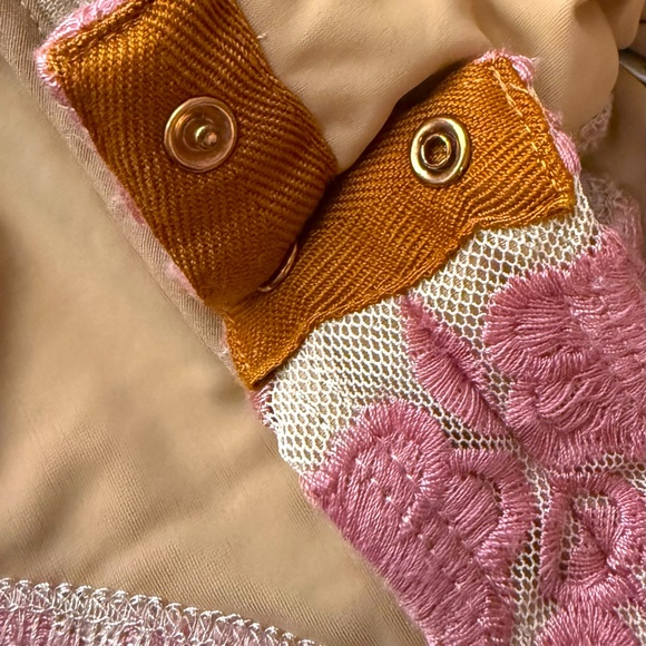 For Love and Lemons Pink Temecula Bodysuit M - Picture 7 of 9